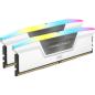 Preview: Corsair Vengeance RGB  - 32 GB - 2 x 16 GB - DDR5 - 6000 MHz - 288-pin DIMM - Weiß