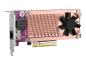 Preview: QNAP QM2-2P10G1TB - Speicher-Controller - M.2 - PCIe 3.0 x4 (NVMe)