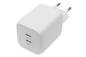 Preview: DIGITUS USB-C Ladegerät, 2-Port, 65W GaN