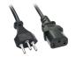 Preview: Lindy Stromkabel - power IEC 60320 C13 zu Schweiz, 3-polig (M)