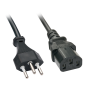 Preview: Lindy Stromkabel - SEV 1011 (M) zu power IEC 60320 C13