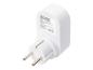 Preview: DIGITUS Universal Steckdosenadapter mit 2 x USB-A