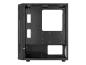 Preview: AEROCOOL ADVANCED TECHNOLOGIES AeroCool Trinity Mini-G-BK-V2 - MT - micro ATX - Seitenteil mit Fenster (gehär