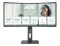 Preview: AOC Pro-line CU34P3CV - P3 Series - LED-Monitor - gebogen - 86.36 cm (34")