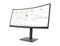 Preview: Lenovo ThinkVision T34w-30 - LED-Monitor - gebogen - 86.4 cm (34")