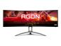 Preview: AOC Gaming AG493UCX2 - AGON Series - LED-Monitor - Gaming - gebogen - 124.5 cm (49")