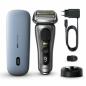Preview: Braun Series 9 Pro+ 9525s Wet & Dry - Folienschaber - Metallisch - Akku - Lithium-Ion (Li-Ion) - 90 min - Box