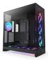 Preview: NZXT H9 Flow RGB+ schwarz matt Temperd Glass x 2 - Gehäuse - ATX - Midi/Minitower - ATX