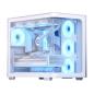 Preview: AEROCOOL ADVANCED TECHNOLOGIES Geh Midi P500C-G-WT-v1 o.N. Full Tempered Glas Wh - Tower - ATX