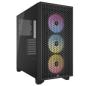 Preview: Corsair 3000D RGB AIRFLOW - Mid tower - E-ATX - Seitenteil mit Fenster (gehärtetes Glas)