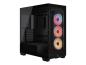 Preview: Corsair iCUE LINK 3500X LX-R RGB - Mid tower - E-ATX - Seitenteil mit Fenster (gehärtetes Glas)