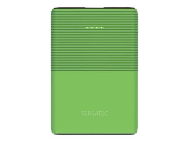 TerraTec P50 Pocket - Powerbank - 5000 mAh - 2.1 A - 2 Ausgabeanschlussstellen (USB, USB-C)