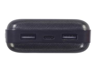 Gembird PB20-02 - Powerbank - 20000 mAh - 12 Watt - 2.4 A - 2 Ausgabeanschlussstellen (2 x USB)