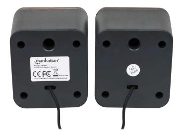 Manhattan 2600 Series Speaker System - Lautsprecher - für PC - 6 Watt (Gesamt)