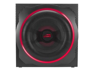 SPEEDLINK GRAVITY CARBON RGB - Lautsprechersystem - für PC - 2.1-Kanal - kabellos - Bluetooth - 60 Watt (Gesa