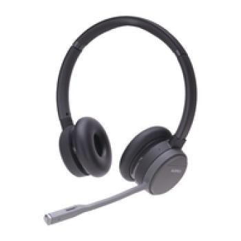 AGFEO Infinity - Kabellos - Büro/Callcenter - 189 g - Kopfhörer - Schwarz