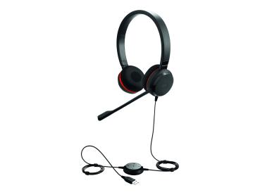 Jabra Evolve 30 II UC stereo - Headset - On-Ear