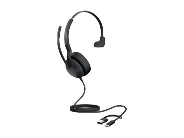 Jabra Evolve2 50 MS Mono - Headset - On-Ear - kabelgebunden