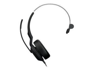 Jabra Evolve2 50 UC Mono - Headset - On-Ear - kabellos, kabelgebunden