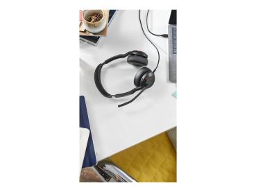Jabra Evolve2 50 UC Stereo - Headset - On-Ear