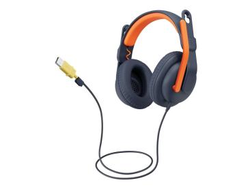 Logitech Zone Learn Over-Ear Wired Headset for Learners, 3.5mm AUX