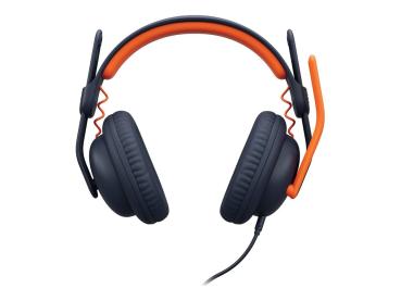 Logitech Zone Learn Wired Over-Ear Headset for Learners, USB-C