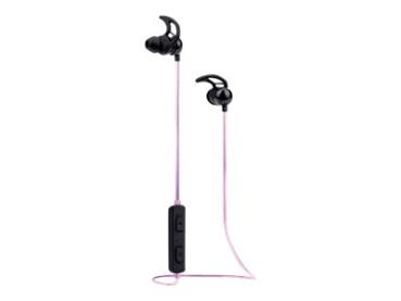 Manhattan Bluetooth In-Ear Headset (Clearance Pricing), Multi Coloured Cable Light, Omnidirectional Mic, Integ