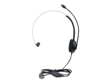 Manhattan Mono On-Ear Headset (USB) (Clearance Pricing), Microphone Boom (padded)