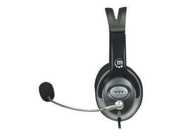 Manhattan Stereo Over-Ear Headset (3.5mm) (Clearance Pricing)
