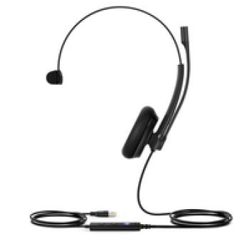 Yealink Headset UH34 Lite Mono Teams USB-C/A - Headset - 20 KHz