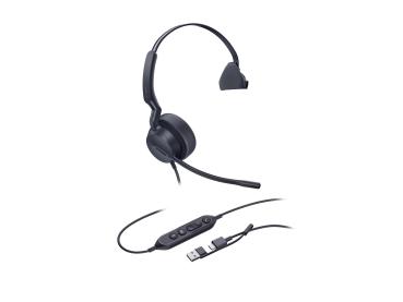 Yealink UH44 Mono - Headset - On-Ear - kabelgebunden