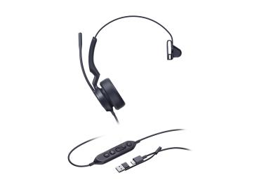 Yealink UH44 Mono - Headset - On-Ear - kabelgebunden