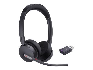 Yealink WH64 Hybrid Dual - Headset - On-Ear - DECT / Bluetooth