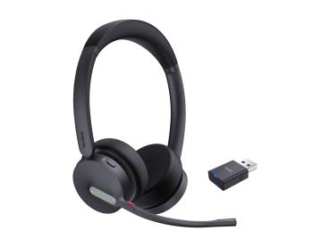 Yealink WH64 Hybrid Dual - Headset - On-Ear - DECT / Bluetooth