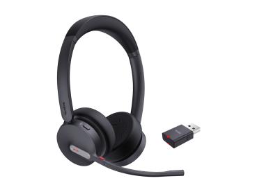 Yealink WH64 Hybrid Dual - Headset - On-Ear - DECT / Bluetooth