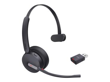 Yealink WH64 Hybrid Mono - Headset - On-Ear - DECT / Bluetooth
