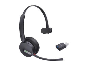 Yealink WH64 Hybrid Mono - Headset - On-Ear - DECT / Bluetooth