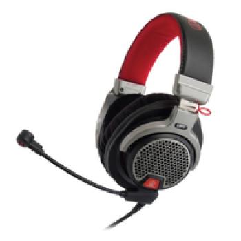 Audio-Technica ATH-PDG1A - Kabelgebunden - Gaming - 20 - 20000 Hz - 225 g - Kopfhörer - Schwarz - Rot