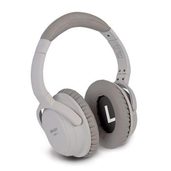 Lindy LH500XW - Verkabelt & Kabellos - Anrufe/Musik - 20 - 20000 Hz - 198 g - Kopfhörer - Grau
