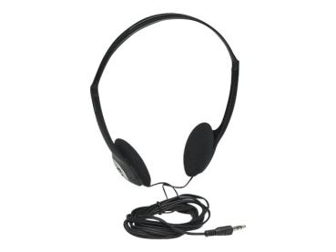 Manhattan Stereo On-Ear Headphones (3.5mm), Adjustable Split Headband, Foam Earpads, Speaker 80W max, Standard