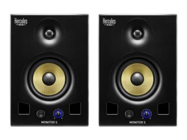 Hercules DJ Monitor 5 - Monitorlautsprecher - 80 Watt