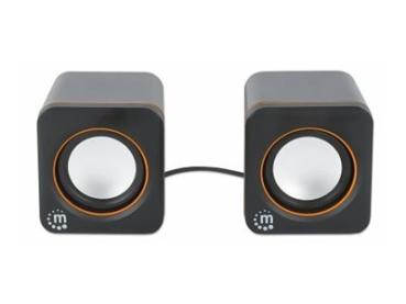Manhattan 2600 Series Speaker System - Lautsprecher - für PC - 6 Watt (Gesamt)