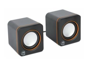 Manhattan 2600 Series Speaker System - Lautsprecher - für PC - 6 Watt (Gesamt)