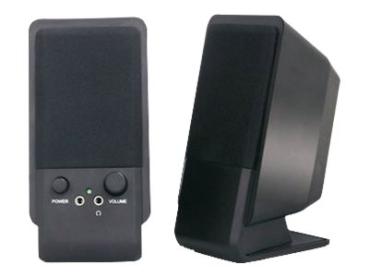 MEDIARANGE Lautsprecher - für PC - 6 Watt (Gesamt)
