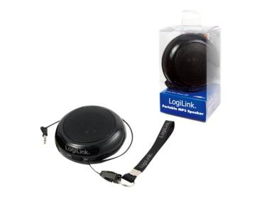LogiLink Lautsprecher - tragbar - kabellos - Bluetooth - 5 Watt - 45 mm (1.77")