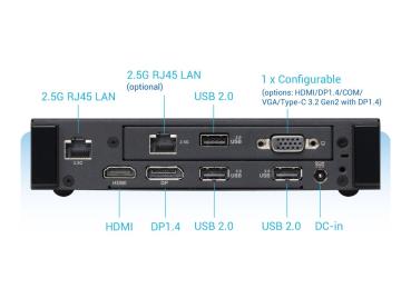 ASUS ExpertCenter PN43 - Barebone - Mini-PC - 1 x N-series N97 - RAM 0 GB - UHD Graphics - Wi-Fi 6E, Bluetooth