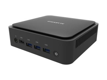 Gigabyte BRIX Extreme GB-BEi3H-1220 (rev. 1.0) - Barebone - Mini-PC - 1 x Core i3 1220P / 1.5 GHz - RAM 0 GB -