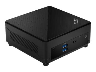 MSI Cubi 5 12M 020BDE - Barebone - Mini-PC - 1 x Core i7 1255U / 1.7 GHz - RAM 0 GB - Intel Iris Xe Grafikkart