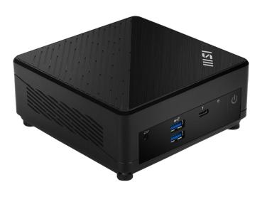 MSI Cubi 5 12M 021BDE - Barebone - Mini-PC - 1 x Core i5 1235U / 1.3 GHz - RAM 0 GB - UHD Graphics - 1GbE, 2.5