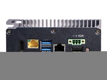 Shuttle SPCEL03 - Industriecomputer - USFF - 1 x Atom X-Serie 6413E / 1.5 GHz